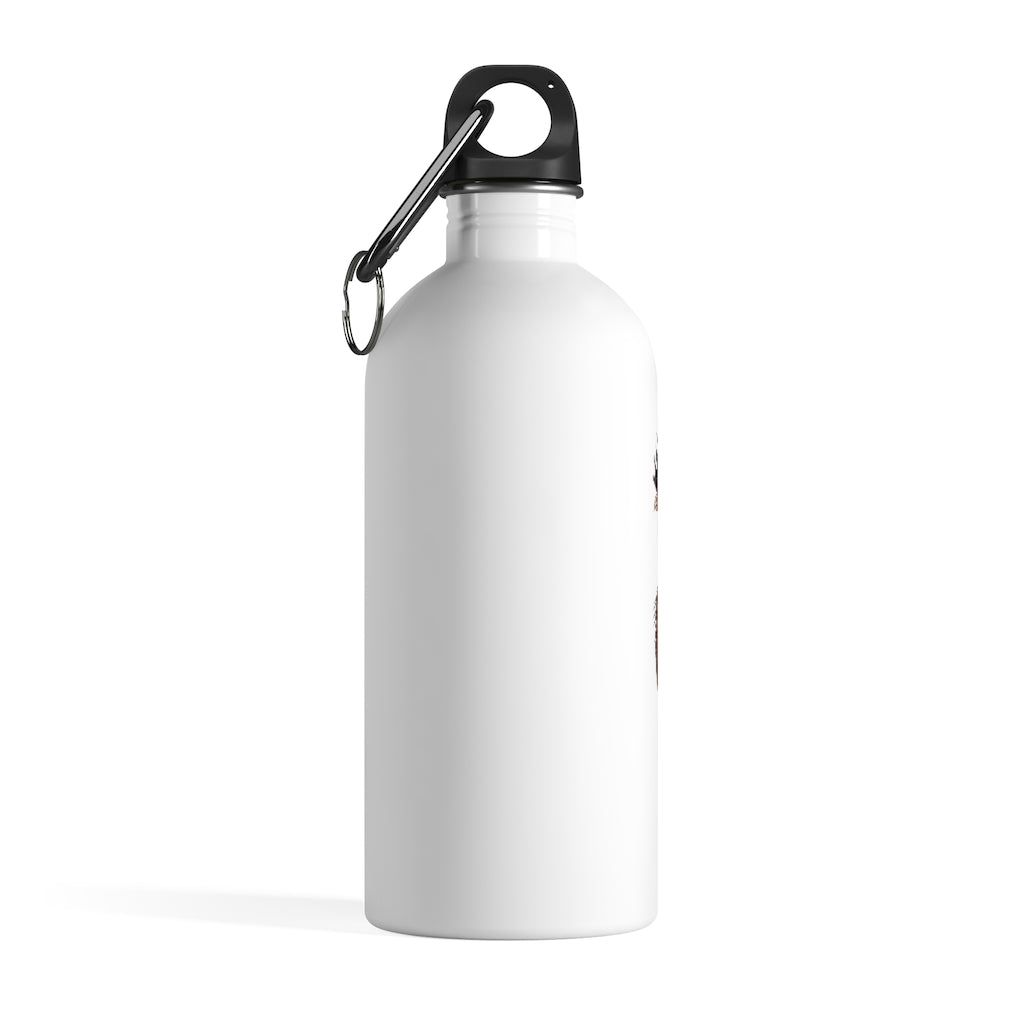 Rooster Strut (Brown) - Stainless Steel Water Bottle