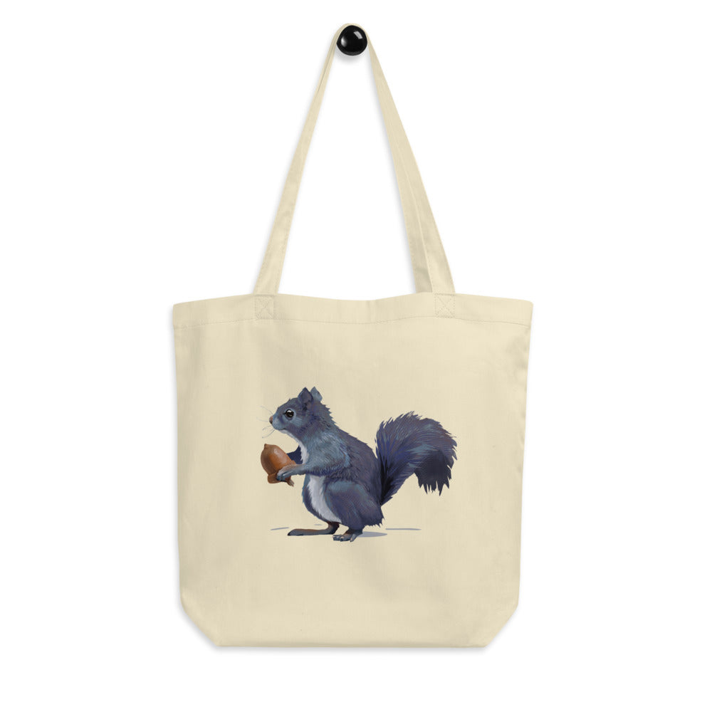 Squirrel (Gray) - Eco Tote Bag