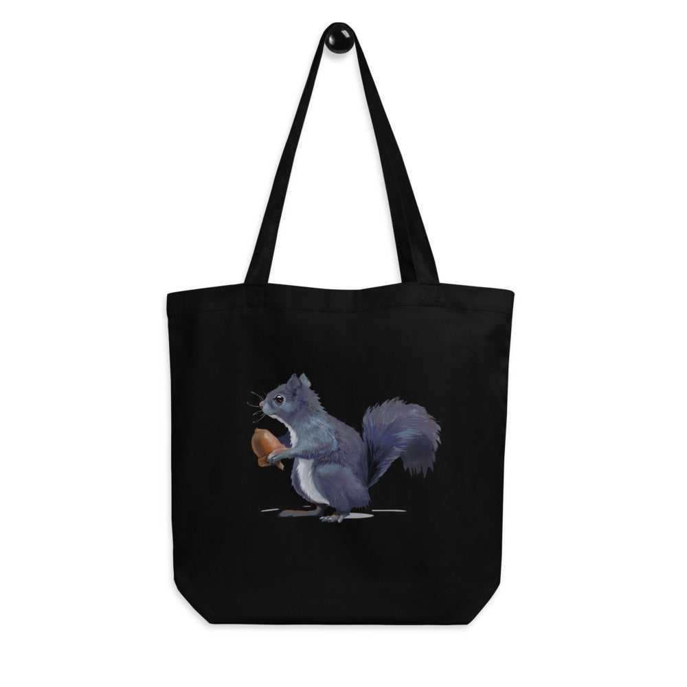 Squirrel (Gray) - Eco Tote Bag