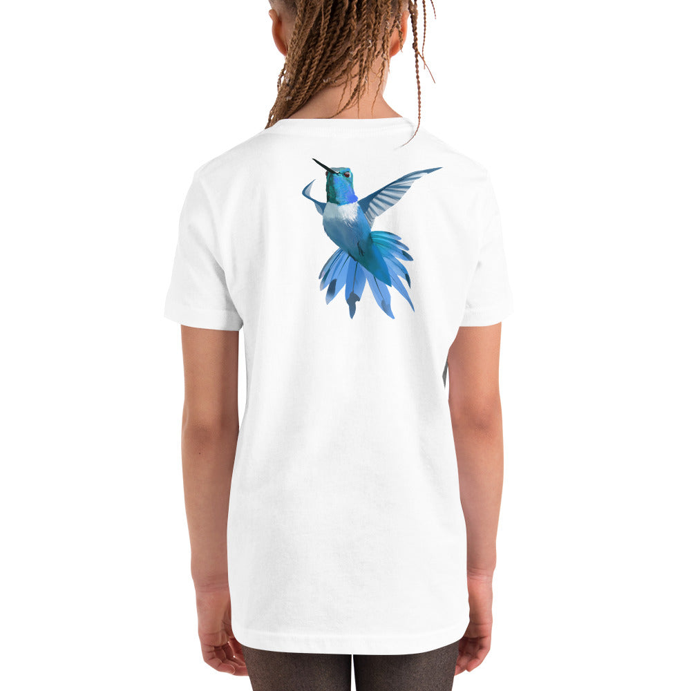 Hummingbird Violet - Youth Short Sleeve T-Shirt