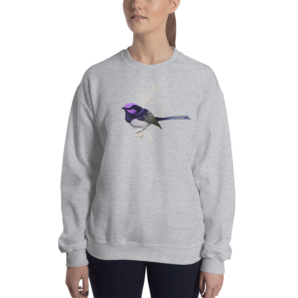 Forest Wren Magenta Bird - Unisex Sweatshirt