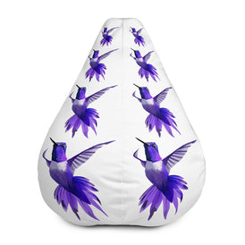 Hummingbird Violet - Bean Bag Chair w/ filling
