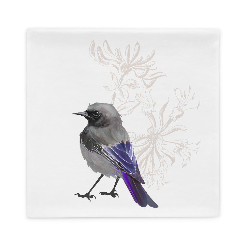 Junco Violet Bird - Pillow Case